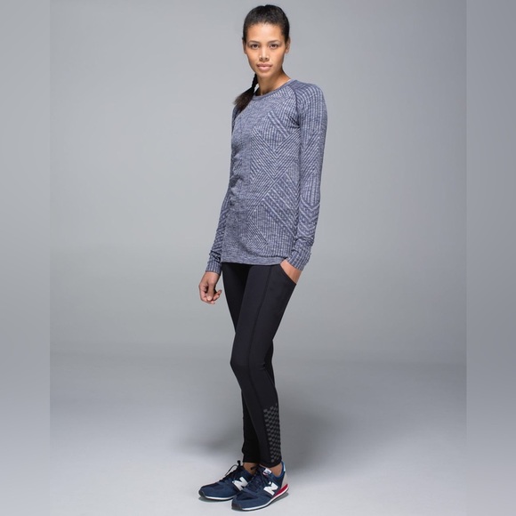 Lululemon Rest Less Pullover in Heathered Cadet Blue Size 10. - Picture 1 of 16